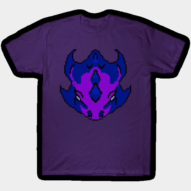 64 pixel dragon #2 T-Shirt by KingSpaceBug